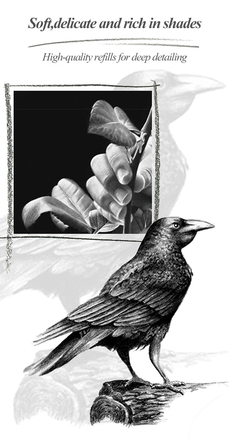 Faber-Castell 8/12pcs Set Matte Sketch Pencil Art Graphite For Sketch Black Lead Writing Drawing Graphite Pencils Supplies