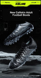 Botas de fútbol KELME MG de piel de becerro para césped artificial, antideslizantes, con amortiguación y entrenamiento, ZX80121058