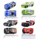 Disney Pixar Cars 3 Hibiscus 1:55 Diecast Metal Car Toy Black Storm Jackson Model Children Cars 2 Toys Boy Christmas Gifts