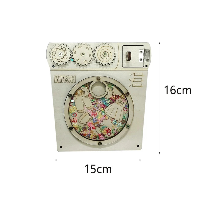 Montessori Busy Board DIY Clock Toy Baby Sensory Toys Busyboard Cognitive Activity Board Accessories For Children Gift