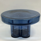 Artistic Glass Coffee Tables, Creative Design End Tables for Living Room , Stylish Accent Tea Table with Various Sizes & Colors