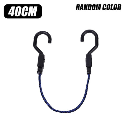New Elastics Rubber Luggage Rope Cord Hooks Bikes Rope Tie Bicycle Luggage Roof Rack Strap Fixed Band Hook Car Accessories