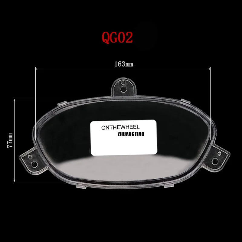 Motorcycle Motocross Moped Speedometer Tachometer Dashboard Instrument Glass Plastic Lens Cover For Scooter ATV E-Scooter