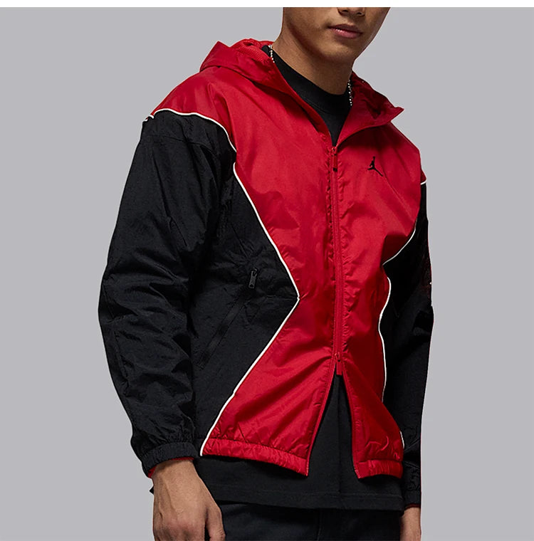 Nike Official Genuine JORDAN Men's Sports Fitness Hooded Jacket HF9334-636