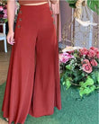 Pantalones anchos, elásticos, de cintura alta, para mujer, estilo urbano, con botones, versátiles, nueva moda, primavera 2022