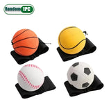 1-20PCS Reaction Training Bouncy Ball Set with Wrist Strap, 1 to 20 Pieces for Hand-Eye Coordination, Kids' Outdoor Sports and Fitness