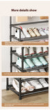 Clothes Hat Hangers Shoe Rack Multi-ayer Shoe Rack Simple Floor Shoes and Hat Racks Load-bearing Living Room Organizer Shelf