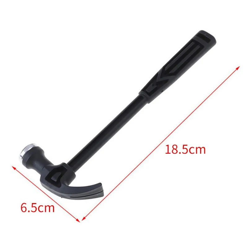 Mini Hammer Plastic Handle Claw Hammer Home  Grid Hammer Building block hammer