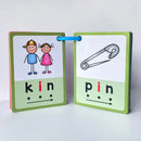 Phonics Learning Cards Language Teaching Aid Sight Words Educational Phonics Flash Cards For Home School