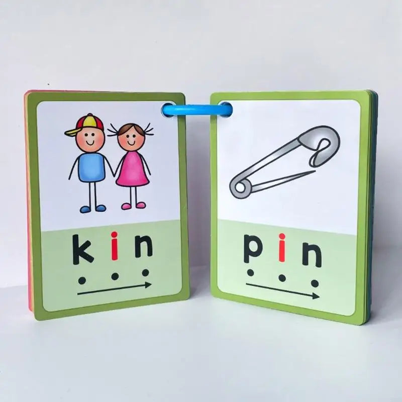 Phonics Learning Cards Language Teaching Aid Sight Words Educational Phonics Flash Cards For Home School
