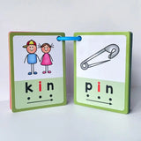 Phonics Learning Cards Language Teaching Aid Sight Words Educational Phonics Flash Cards For Home School
