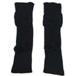 Calentadores de piernas de punto con pompón y lazo para niñas, calcetines para botas, puños, cubrebotas, regalos de Navidad, moda, niños 