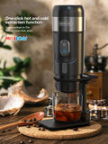 HiBREW Portable Coffee Machine for Car & Home, DC12V Espresso Coffee Maker Fit Nespresso Dolce Pod Capsule Coffee Powder H4A