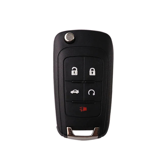 YIQIXIN - Carcasa para llave de coche con 2 botones, compatible con Buick, Opel, Vauxhall, Zafira, Astra, Insignia, Holden, mando a distancia, funda con tapa, hoja HU100