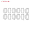 Stainless Steel Tart Ring, Baking Donut Tools, Perforated Heat Resistant, Round Cake, Mousse, 5cm, 10 Packs 