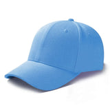 Solid Color Baseball Caps for Women Men Summer Sun Hats Adjustable Snapback Hats Unisex Street Hip Hop Hat Sun Visor Caps