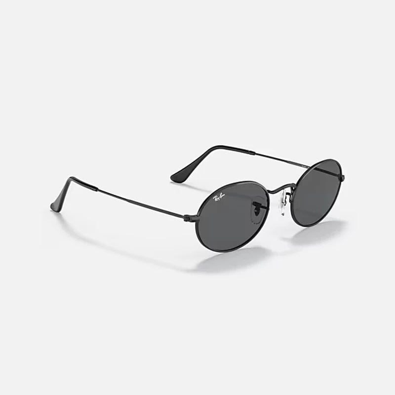 Ray-Ban Original Classic RB3547 Oval Flat Glass Lens Sunglasses in Box