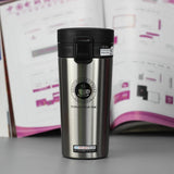 Taza de café de viaje Premium de acero inoxidable de 380ML, termo, termo, termo, botella de agua, taza de té, termo