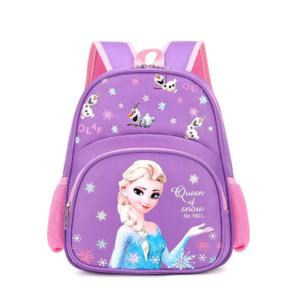 Nuevas mochilas Elsa para niñas de 3 a 7 años, de gran capacidad, impermeables, ligeras, cómodas y transpirables, protegen la columna vertebral.