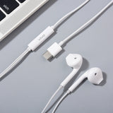 Vivo 3.5MM Usb Type C Earphone In Ear Wired Headset Hifi Sport Earbud With Mic For Vivo X80 X70 Pro iQOO 7 8 Pro X27 X23 S16 S15