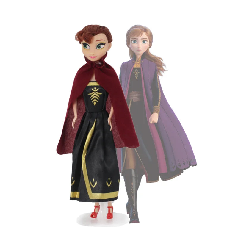 8 Styles Disney Frozen 2 Doll Girls Toys Princess Anna And Elsa Figure Dolls Movable Joints Children Christmas Gift 30cm