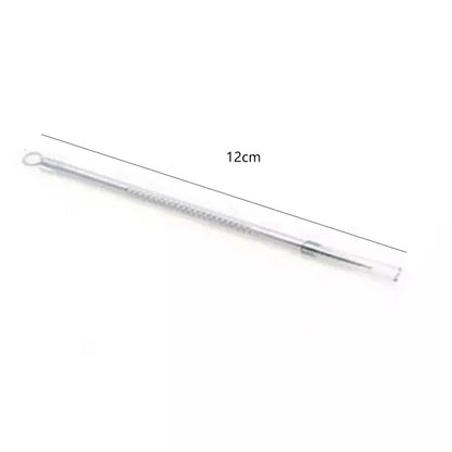 8cm/12cm Acne Needle Acne Remover Tool Blackhead Whitehead Remover Tool Facial Spot Pimple Remover Extractor Tool Skin Care Tool