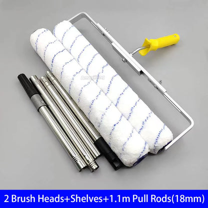 18inch Paint Roller Brush Short-Middle-Long Plush Painting Handle Tool For Wall Decorative 6MM/9MM Painting Handle Tool Support