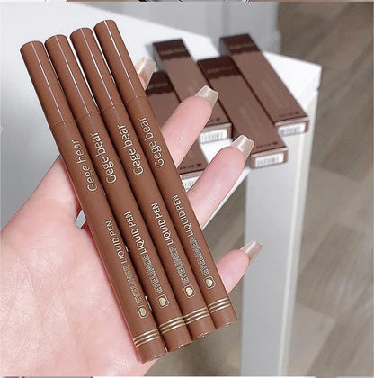 Gege Bear Liquid Eyeliner Pen Waterproof, Smudge-proof, Fast and Precise Makeup, Quick and Smooth Drying