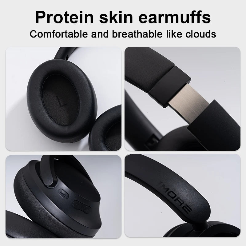 1MORE SonoFlow SE Active Noise Cancelling Wireless Headphones, 70H Playtime,DLC Dynamic Driver,Enhanced Calling