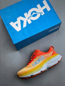 HOKA Sport Running Shoes Bondi 8 Breathable Anti Slip Cushioning Road Runs Shoes Men Sport Shoes Lifestyle Outdoor Sneaker Women