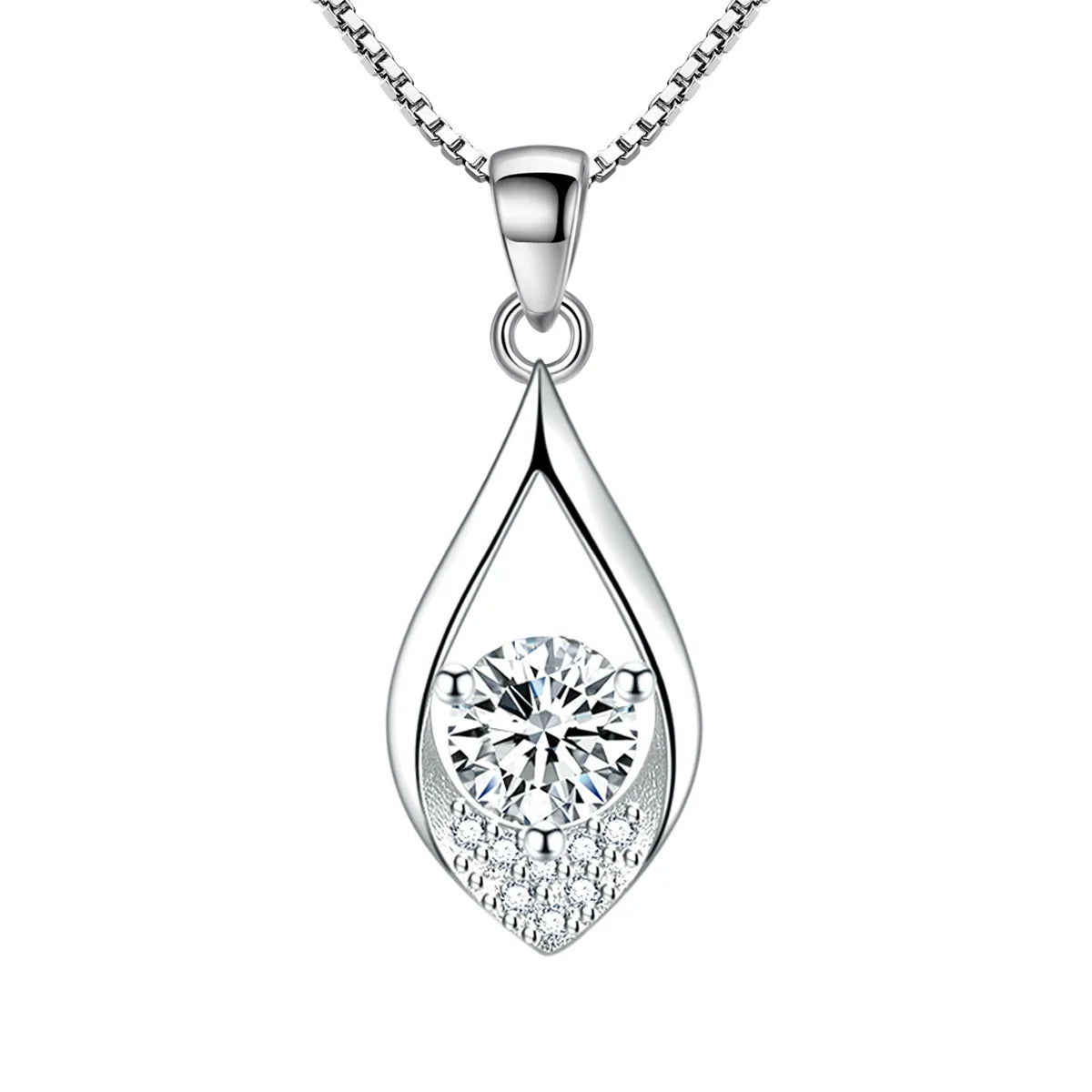 Colar feminino em prata esterlina 925, simples irregular coração e lua, gargantilha geométrica artesanal, joalheria fina, moda