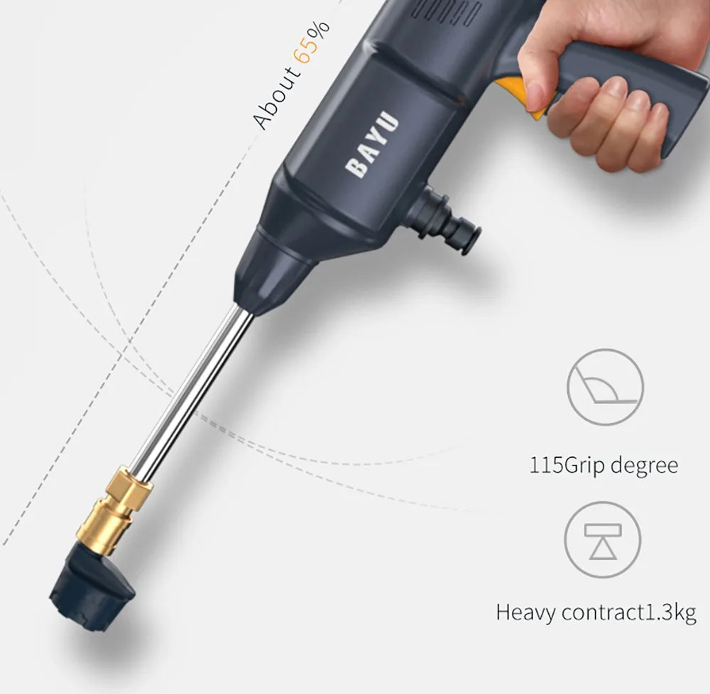 BAYU Auto Outdoor Smart Kit (19200mah Power Bank, Tire Inflator, Vacuum Cleaner, Car Washer, Flashlight, Mobile Phone Holder)