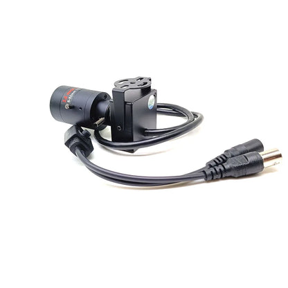 Minicámara de seguridad analógica CCTV de 35 mm con lente de enfoque manual M12 de 5-50 mm, 1080P AHD/CVBS, OSD, para vehículo