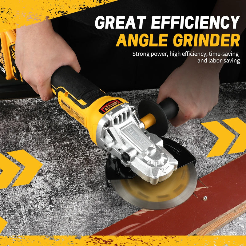 DEWALT  DCG405  Angle Grinder 18V Brushless Motor Cordless Cutting Machine 125mm Rechargeable Handheld Polishing Machine router
