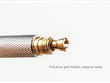 Mechanical Pencil Set 0.3 0.5 0.7 0.9 1.3 2.0mm Full Metal Art Drawing Painting Automatic Pencil with Leads Office School Supply
