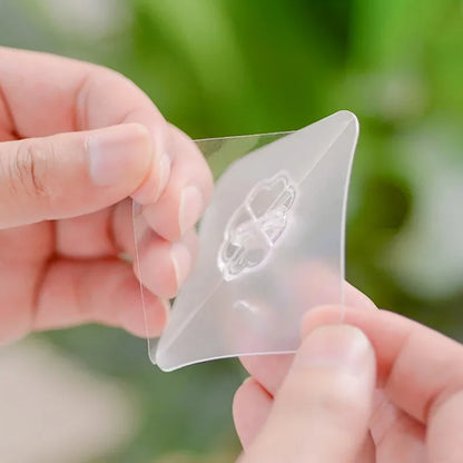 Transparent Self Adhesive Wall Hooks Heavy Duty Multi-Purpose Wall Hook Key Holder Towel Holder For Kitchen Bathroom Accessories