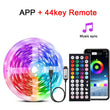 RGB LED Strip Lights with remote control, flexible tape lamp, music sync, USB, 5V, room, party, TV, desk, bedroom decoration