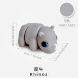 10/50pcs 3D Printed Simulation Toys Mini Animal Model Home Ornament  Cartoon Figure Birthday Gift Sets Decompression Kid Toy