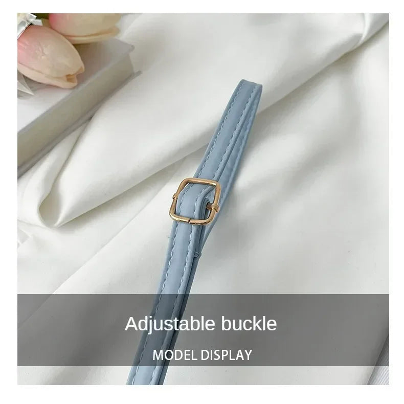 PU Versatile and Fashionable Portable Small Square Bag Single Shoulder Crossbody Bag Luxury Designer Handbag Women's Bags