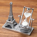 Creative Retro Iron Tower Hourglass Office Desktop Decoration Ornament Furniture Placement and Decoration for Home Decorations