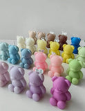 1pc Mini Bear Creative Scented Candles,for Home Atmosphere decoration And Photo Props Birthday Gifts Room Decor Gifts Graduation