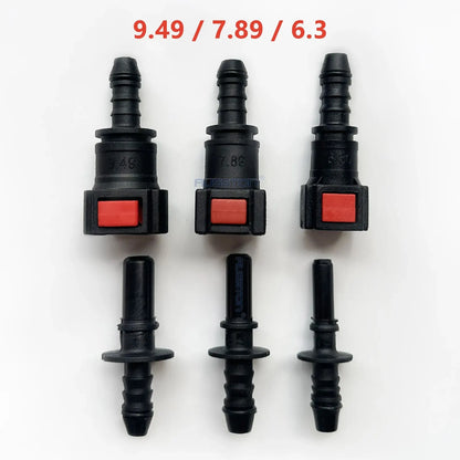 Fuel Pressure Test Kit, combustível manômetro, combustível injeção bomba Tester, Gauge Kit para carro, motocicleta, caminhão, 0-100PSI
