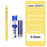 uniball ZENTO Standard 0.38/0.5mm Gel Pens,Water-Based Smooth Writing Roller Ball Pens Fit for a variety of occasions Stationery