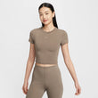 NIKE 2025 Women's AS W NSW NK CHLL KNT CRP Knitted T-shirt HF9539-233