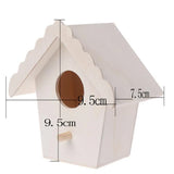 High Quality Wooden Bird Cage Nesting Box Breeding Hatching Nest for Parakeet Budgies Cockatiel Finch Lovebird Parrot Birdhouse