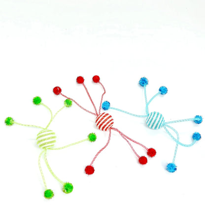 Cat Toy Self Hi Cats Sticks Cat Toys Interactive Ropes Ball Toys for Pet Dogs Teasing Bite-resistant Wool Ball Gatos Accesorios