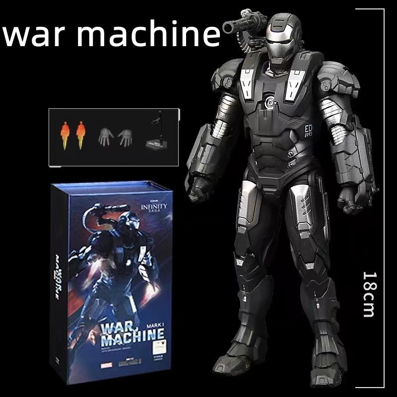 Figura de acción de Iron Man Legends, Mk42, War Machine, MK1, MK2, MK3, MK4, MK5, MK6, MK7, Avengers Spider-Man, Infinity War, ZD Original 