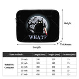 Black Cat Laptop Bag Tablet Notebook Case For Hp Dell Lenovo Computer For Macbook Air Pro Retina 10-17 Sleeve