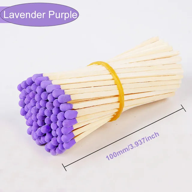 Varas de isqueiro sortidas para cozinha, 320pcs, 100mm, tubo sortido, ferramenta de segurança, camping, emergência, sortido