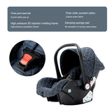 Baby Stroller 3‑in‑1 Travel System Pushchair Lightweight Pram from Birth All‑Terrain Baby Buggy Compact Fold Stroller Summer